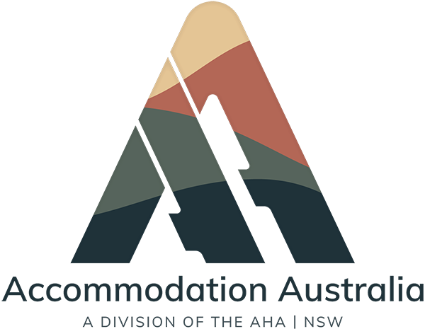 Accommodation Australia NSW logo.