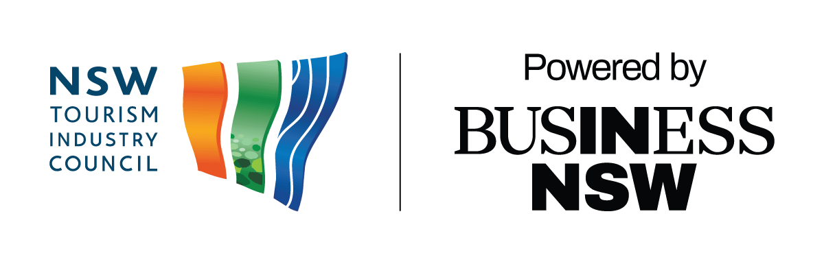 NSW Tourism Industry Council and Business NSW logos combined
