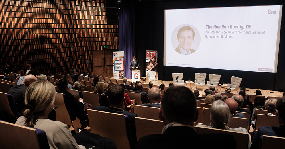Ron Hoenig speaking at the 2024 summit