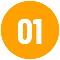 Button with the number 1.