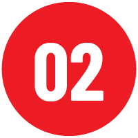 Button with the number 2.