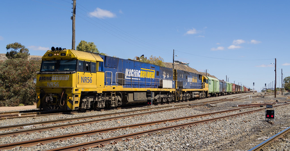 A Pacific National freight train.
