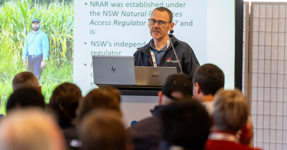Pat Yeates, Manager, Education Natural Resources Access Regulator (NRAR).