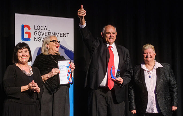 Forbes Shire Council, 2023 Leo Kelly Award win.