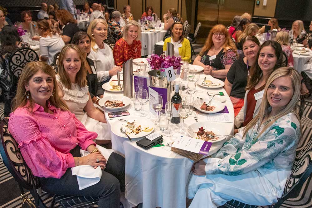 Table 8 enjoyed the food, networking opportunity and of course the speech by guest speaker Annabel Crab at LGNSW's 2021 International Women's Day lunch.