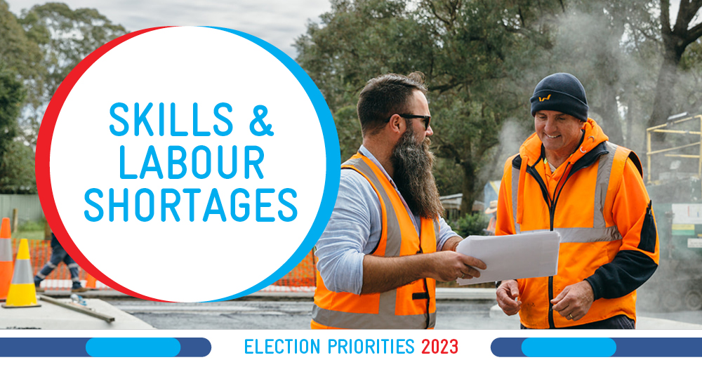 Election Priorities 2023 page banner - labour shortages.