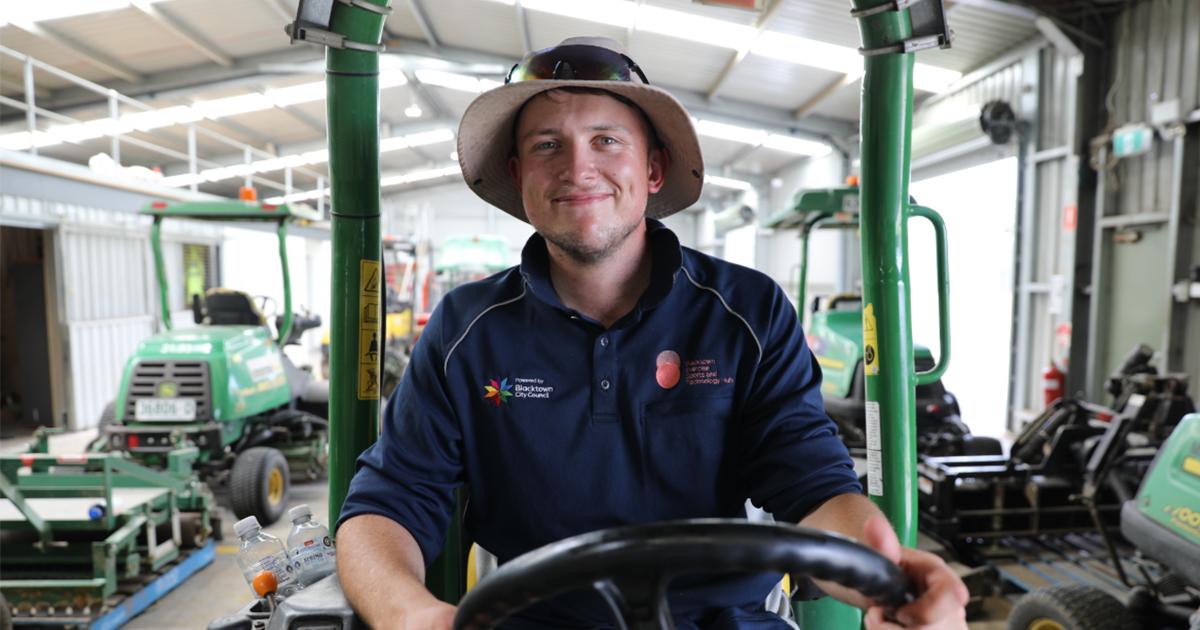 Workforce Development Network Blacktown City Council worker smiling